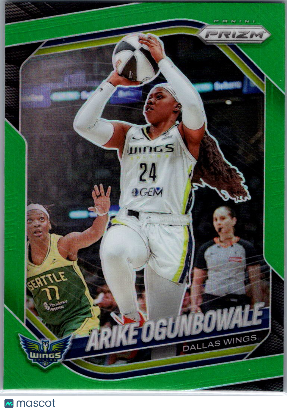 2025 Panini Prizm WNBA Arike Ogunbowale #73 Green