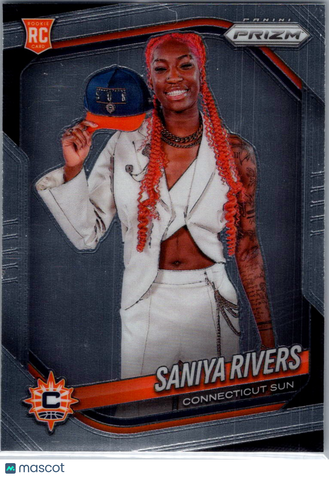 2025 Panini Prizm WNBA Saniya Rivers #150 RC