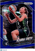 2025 Panini Prizm WNBA Alanna Smith #101 Blue Seismic /199