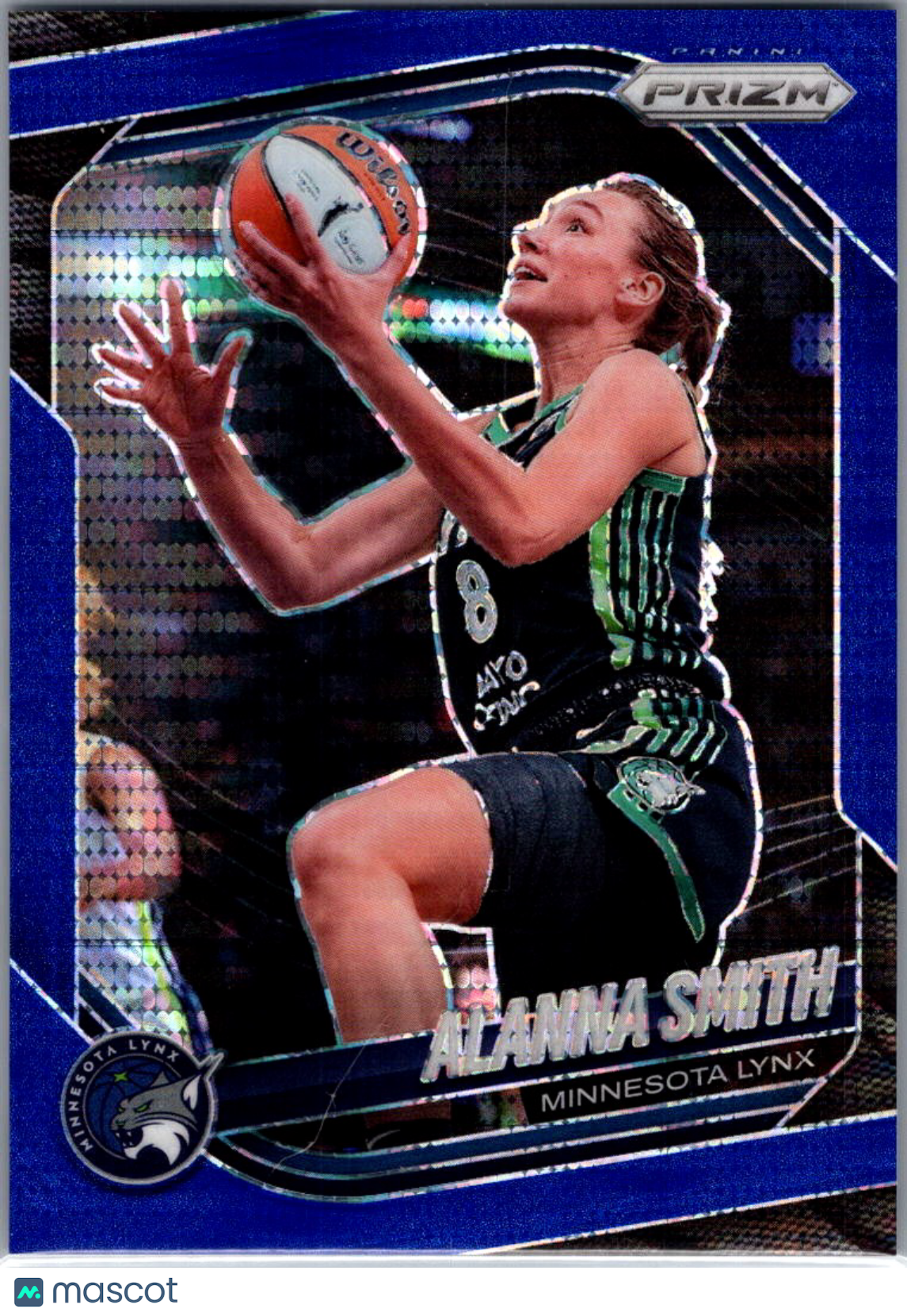 2025 Panini Prizm WNBA Alanna Smith #101 Blue Seismic /199