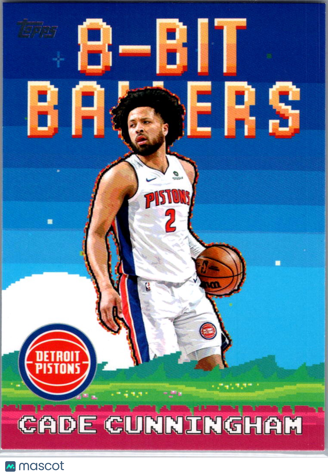 2025 Topps 8-Bit Ballers Cade Cunningham #8B-1