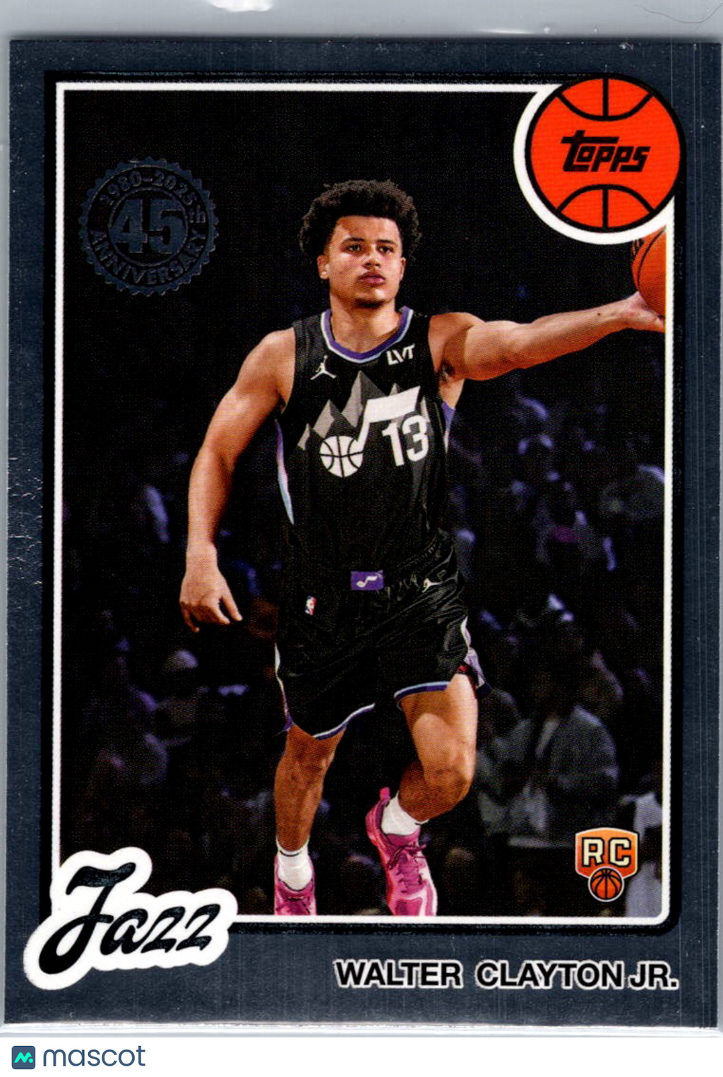 2025 Topps Chrome Basketball Walter Clayton Jr. #80BK-64 RC