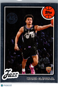 2025 Topps Chrome Basketball Walter Clayton Jr. #80BK-64 RC
