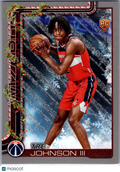 2025 Topps Holiday Tre Johnson III #H166 RC