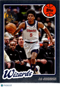 2025 Topps Chrome Basketball AJ Johnson #80BK-18