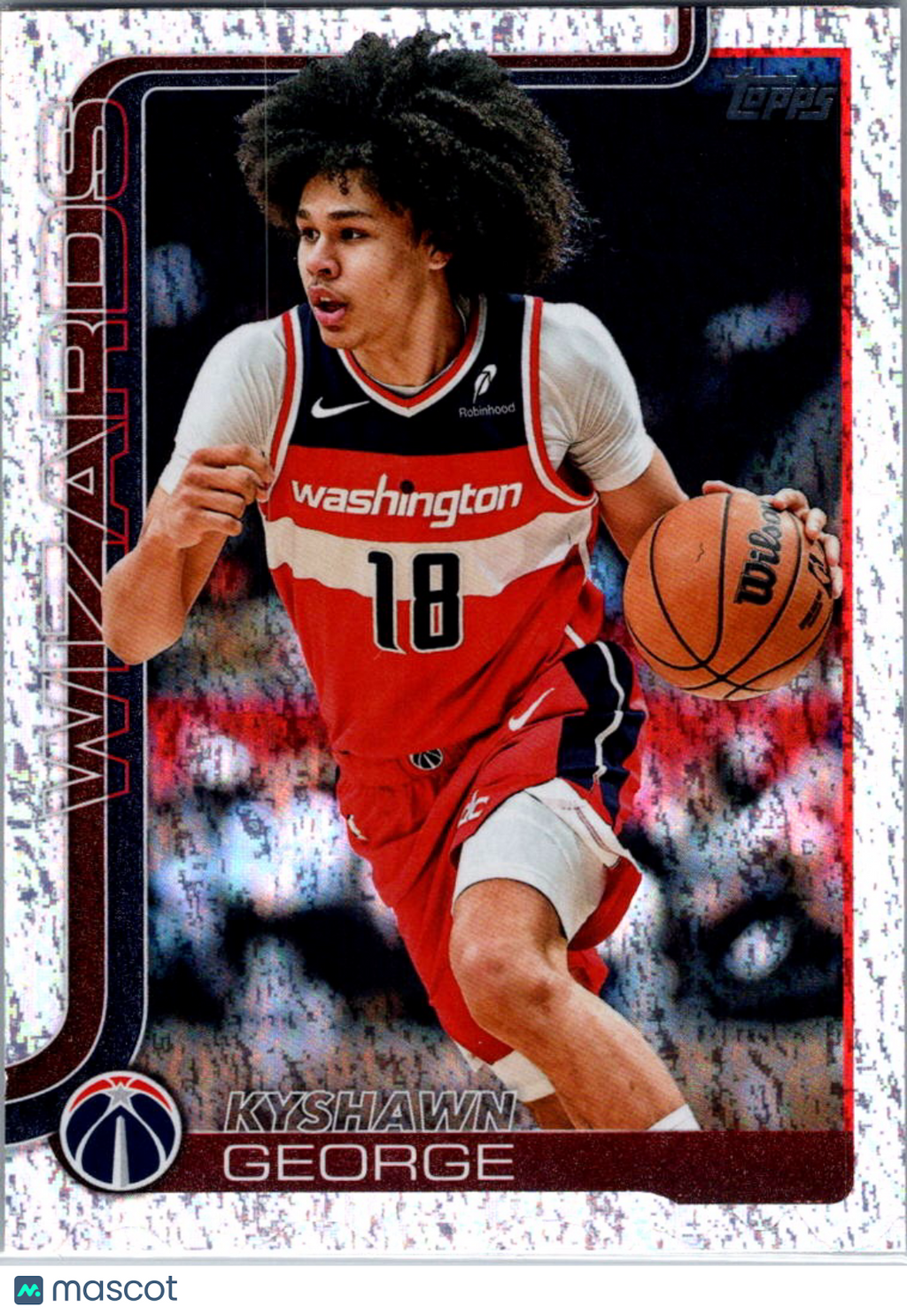 2025 Topps Chrome Basketball Kyshawn George #98