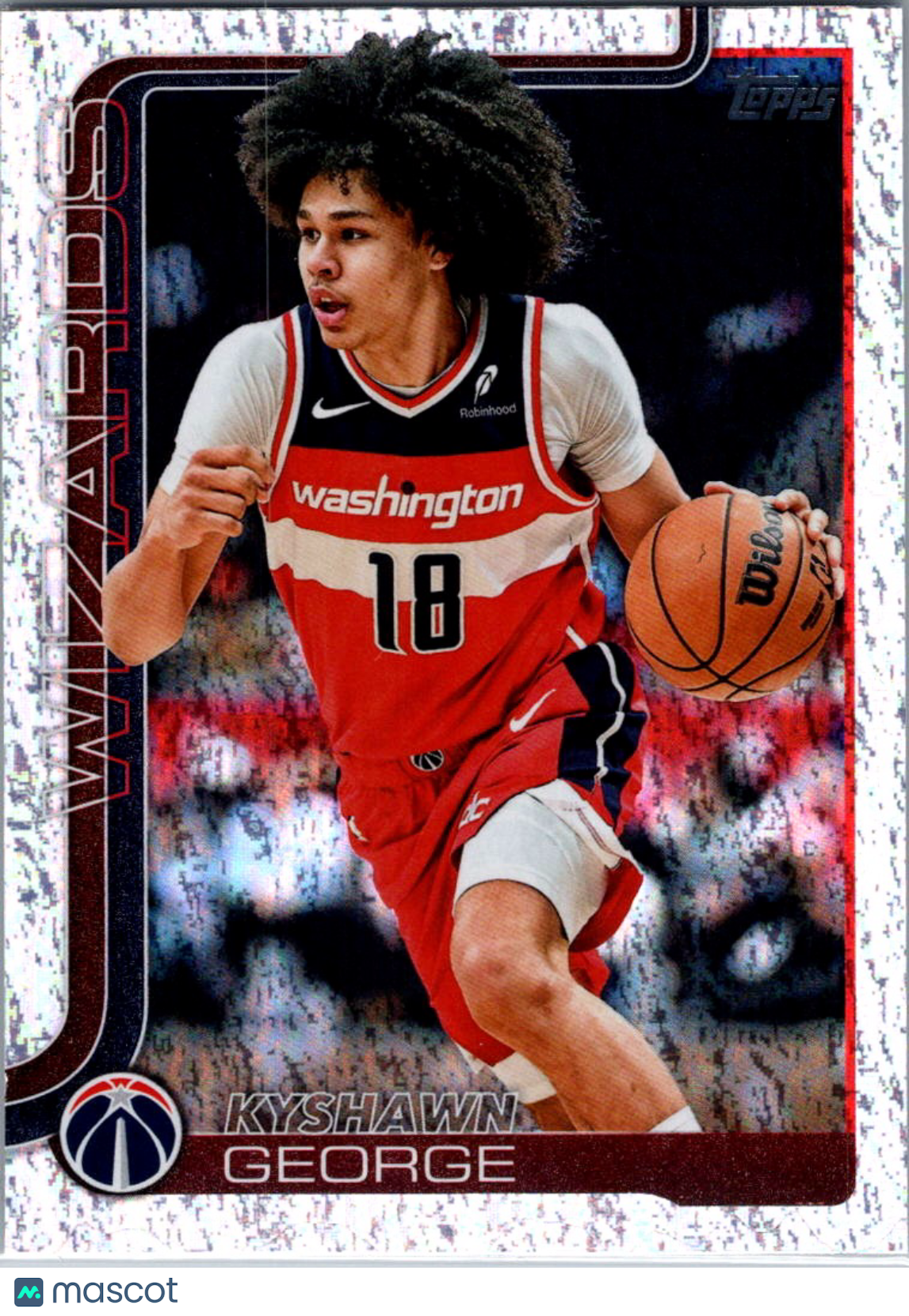 2025 Topps Chrome Basketball Kyshawn George #98
