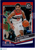 2024 Donruss Optic Jordan Poole #93
