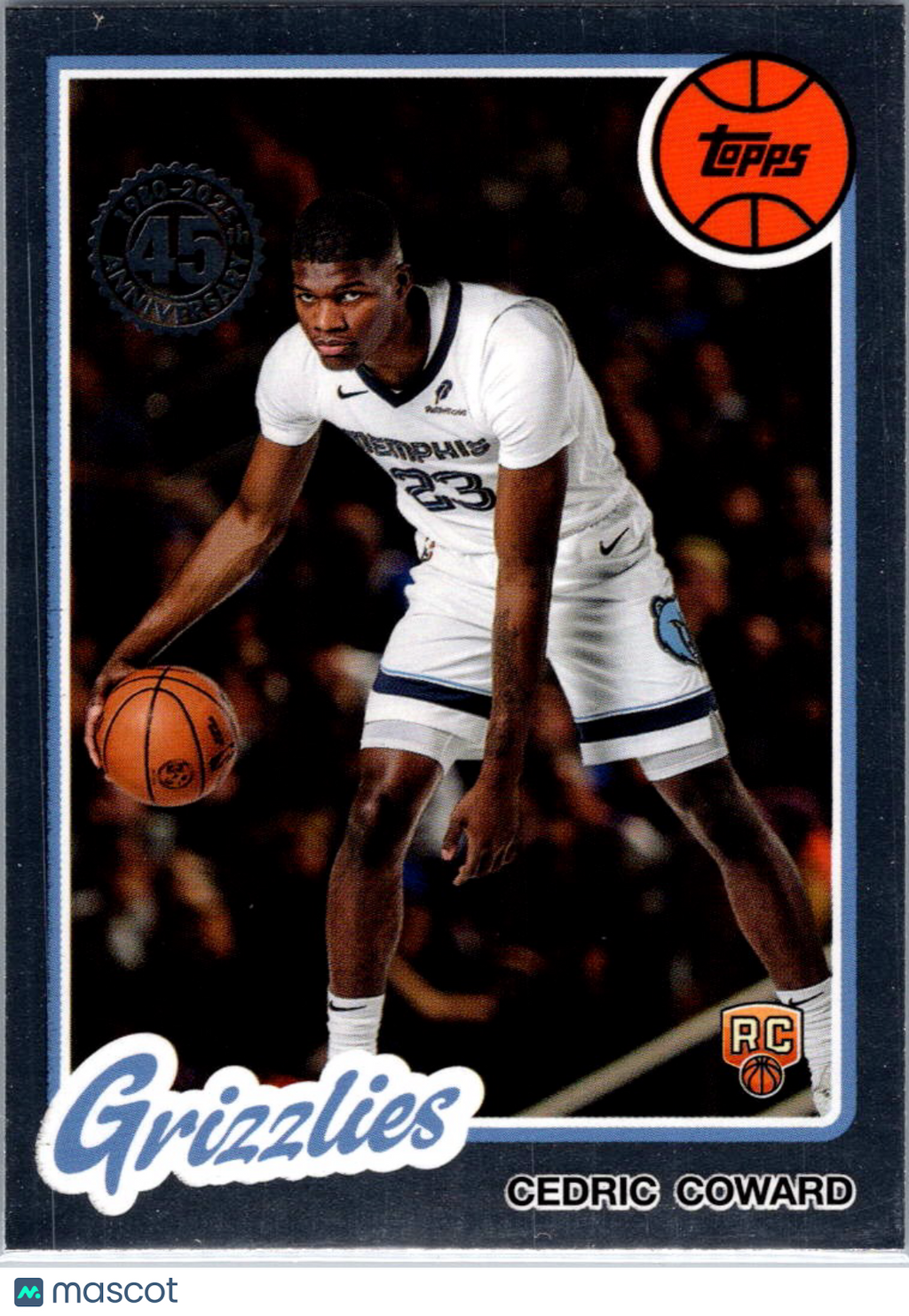 2025 Topps Cedric Coward #80BK-58 RC