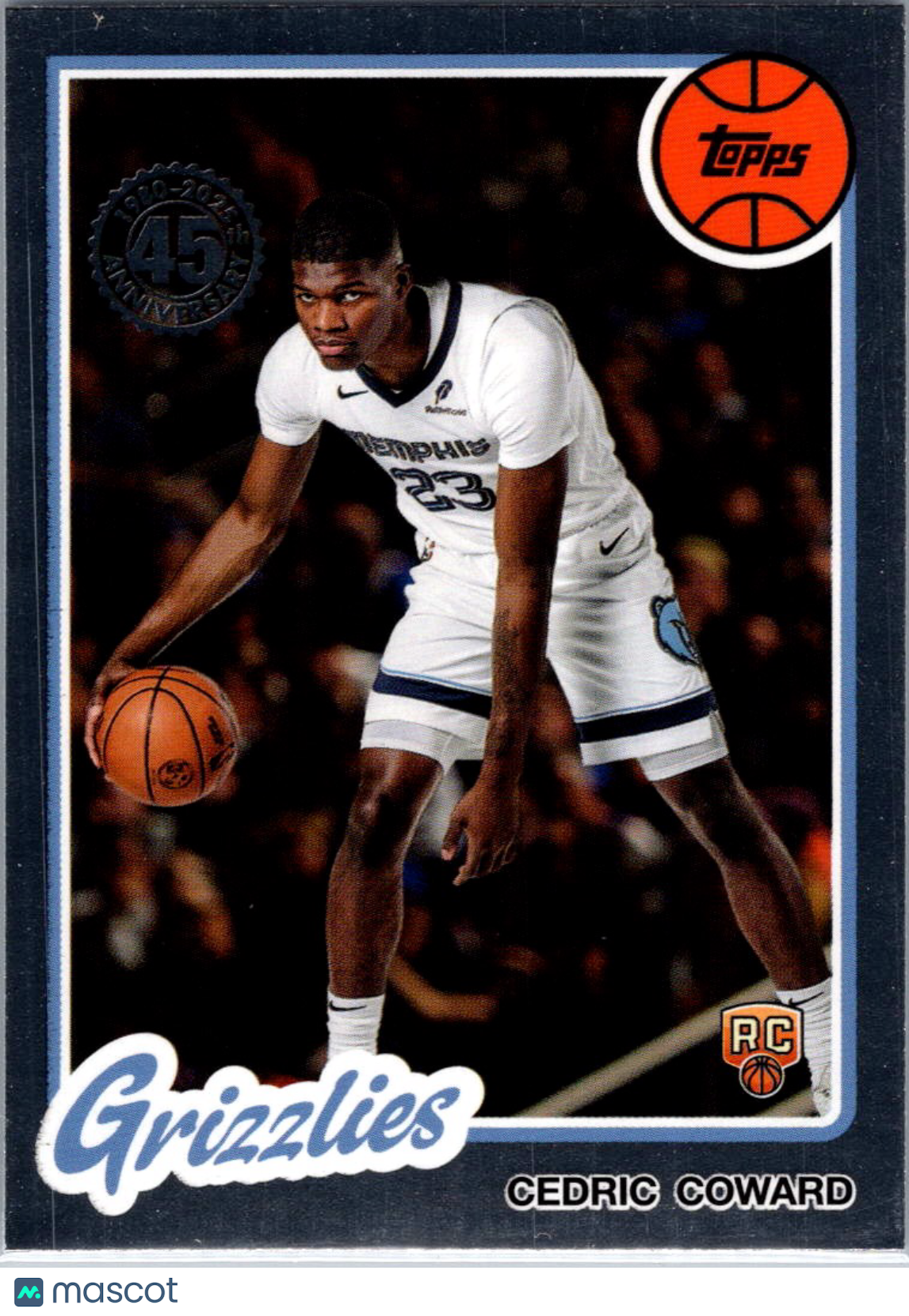 2025 Topps Cedric Coward #80BK-58 RC