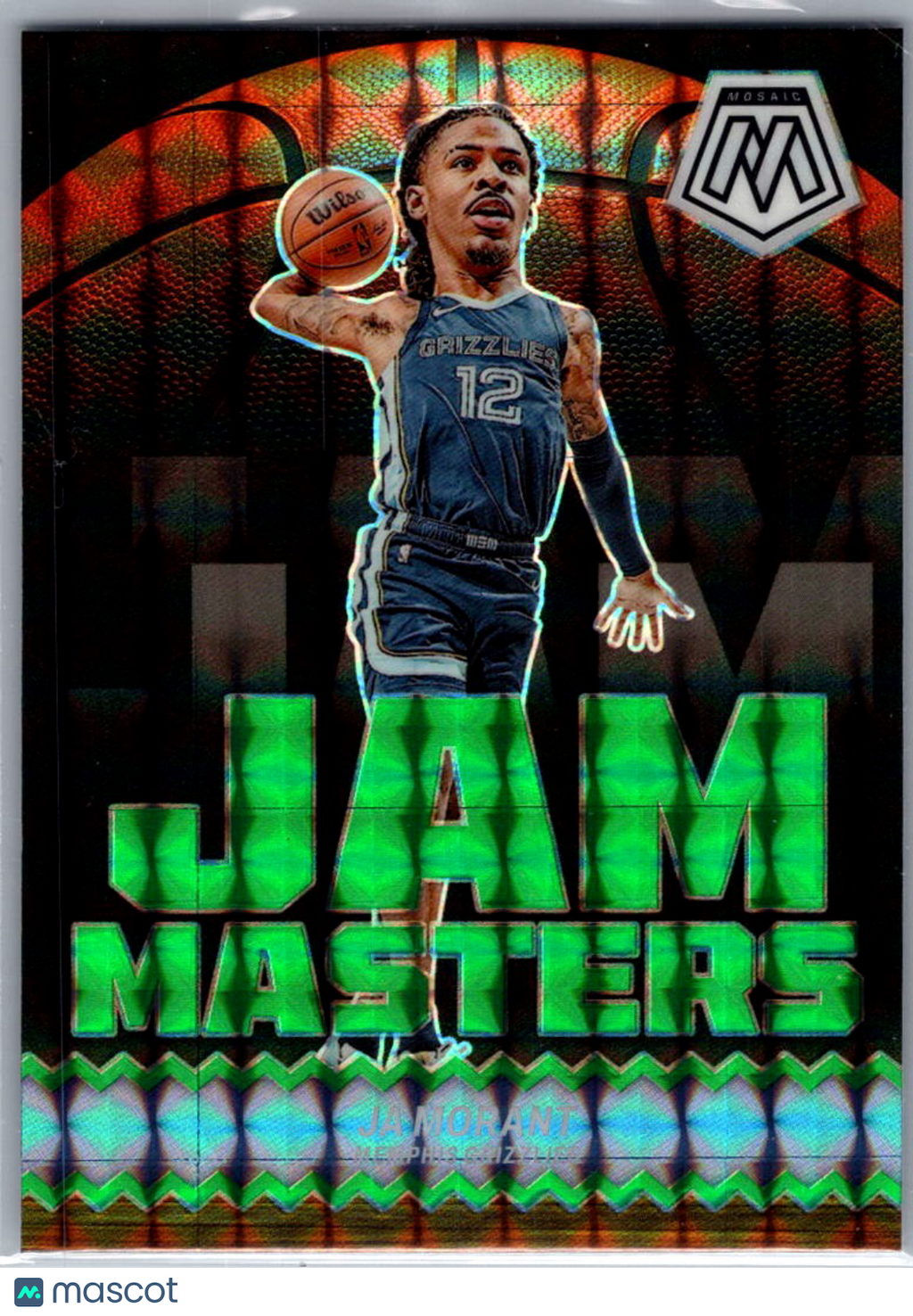 2024 Panini Mosaic Jam Masters Ja Morant #7 Green