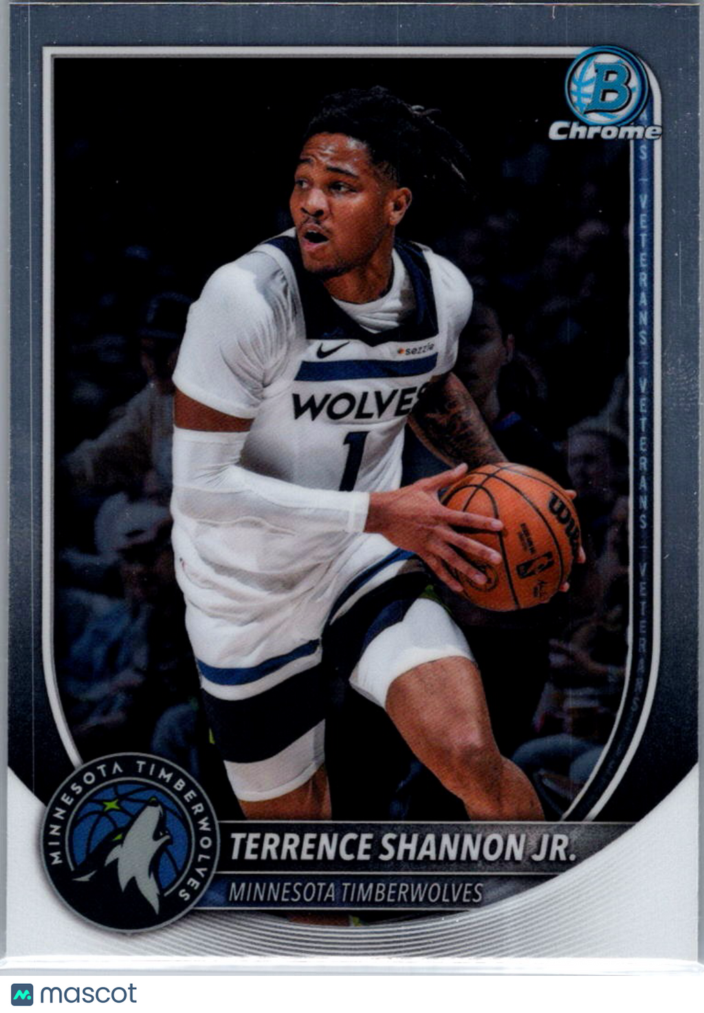 2025 Bowman Chrome Terrence Shannon Jr. #BCV-105