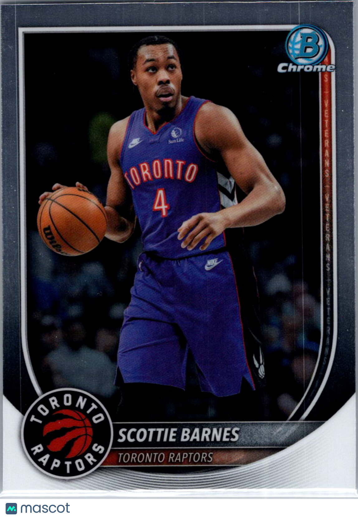2025 Bowman Chrome Scottie Barnes #BCV-68