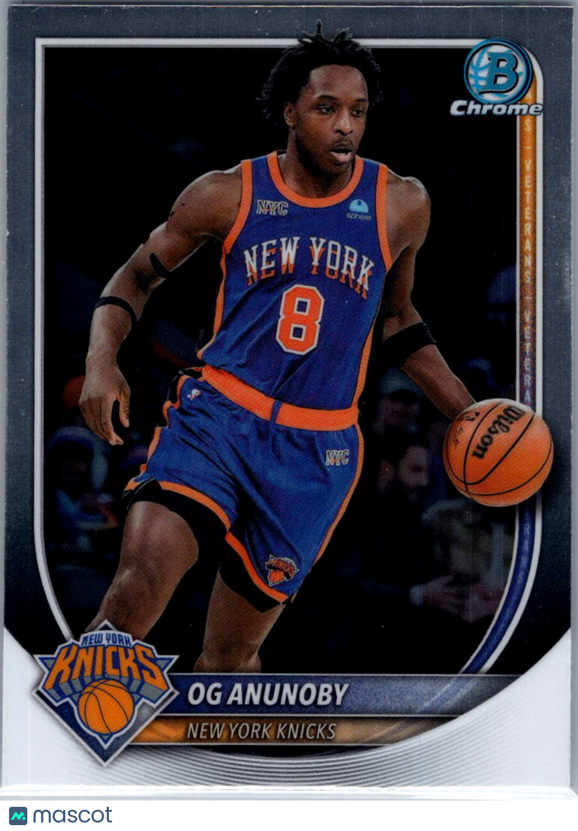 2025 Bowman Chrome OG Anunoby #BCV-63