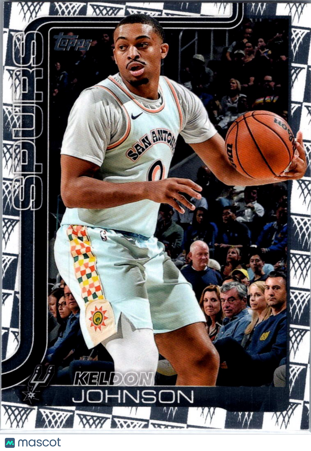 2025 Topps Keldon Johnson #200 Season Tip Off