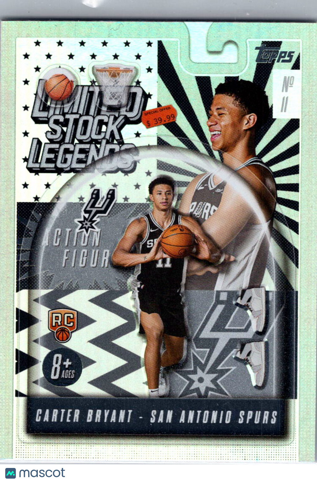 2025 Topps Limited Stock Legends Carter Bryant #LST-14 RC