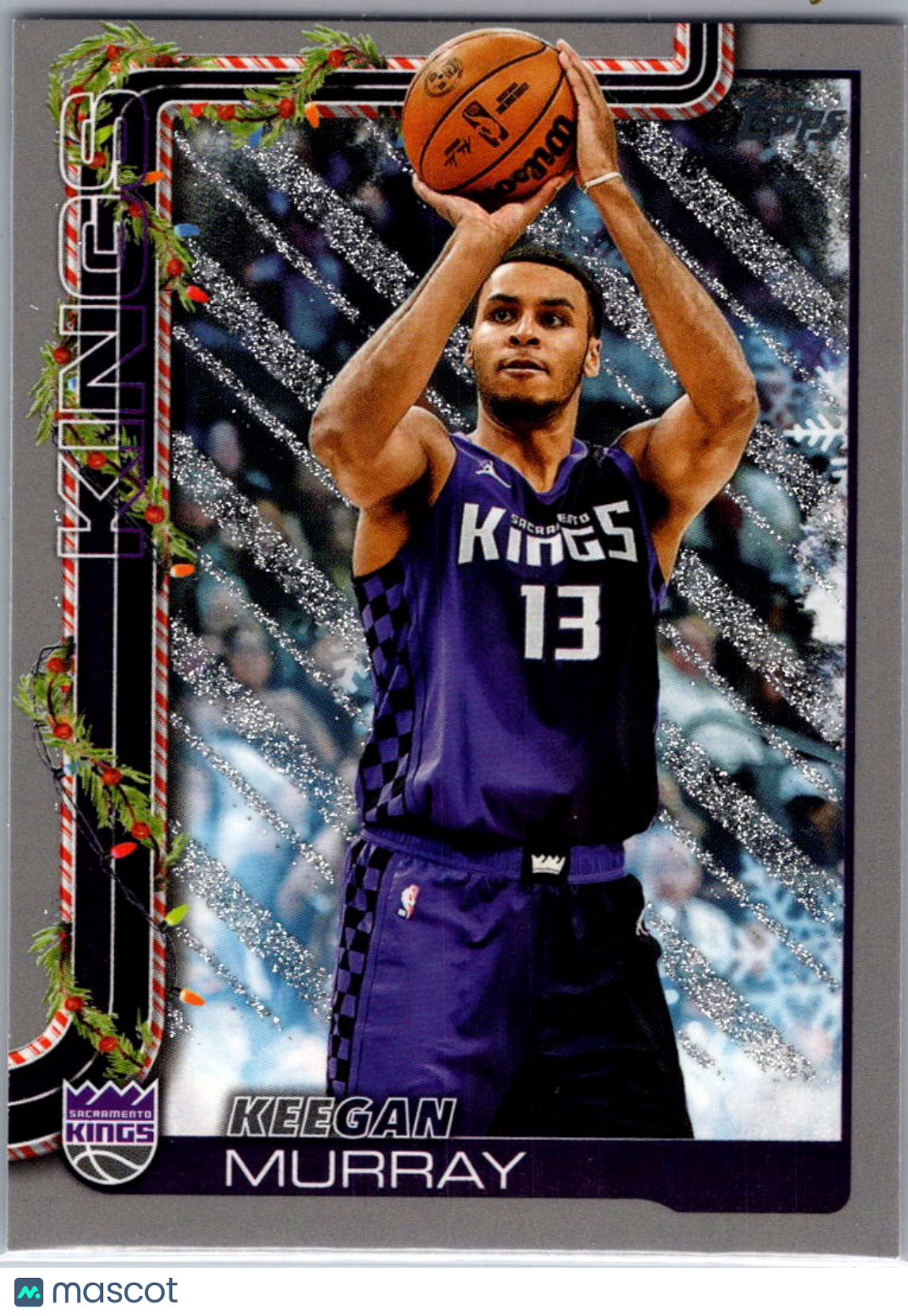 2025 Topps Holiday Keegan Murray #H133