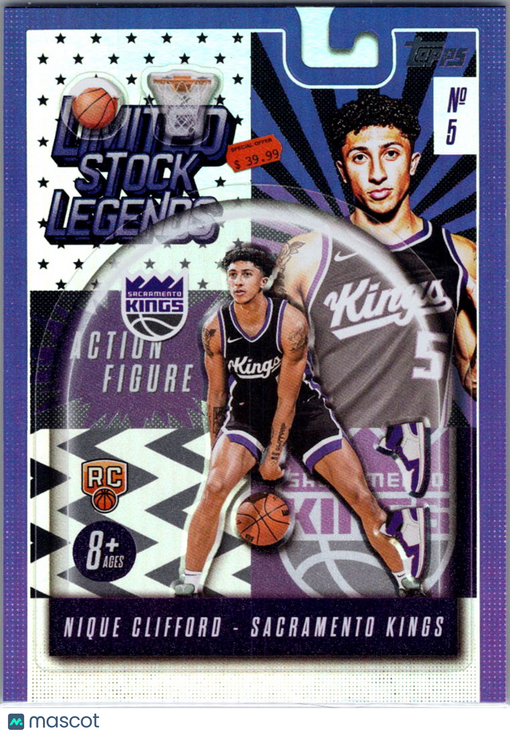 2025 Topps Limited Stock Legends Nique Clifford #LST-24 RC