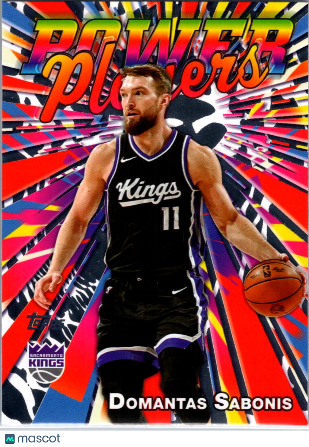 2025 Topps Power Players Domantas Sabonis #PP-14