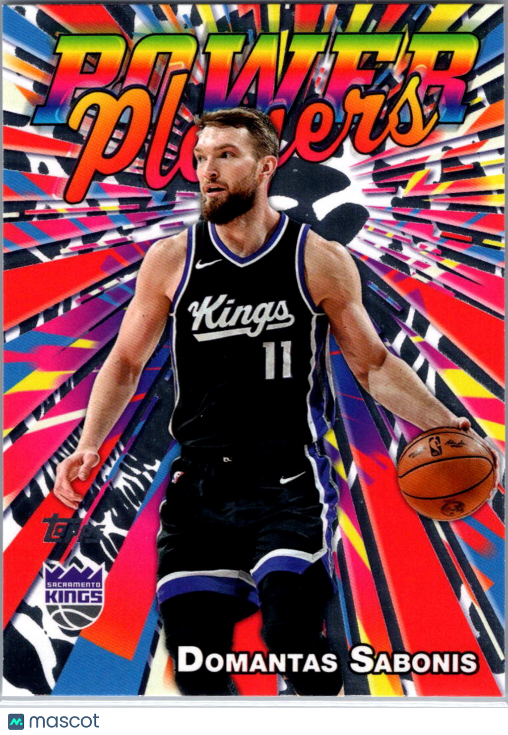 2025 Topps Power Players Domantas Sabonis #PP-14