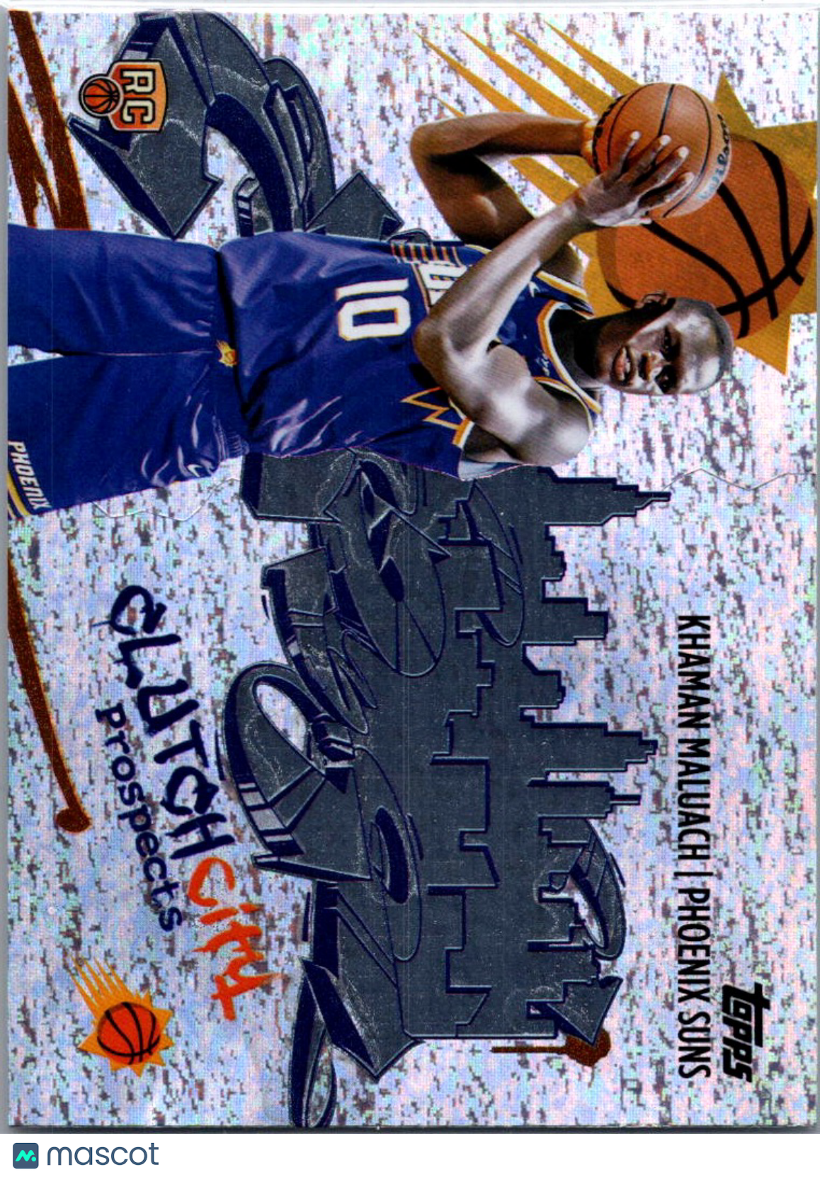 2025 Topps Clutch City Prospects Khaman Maluach #CC-10 RC
