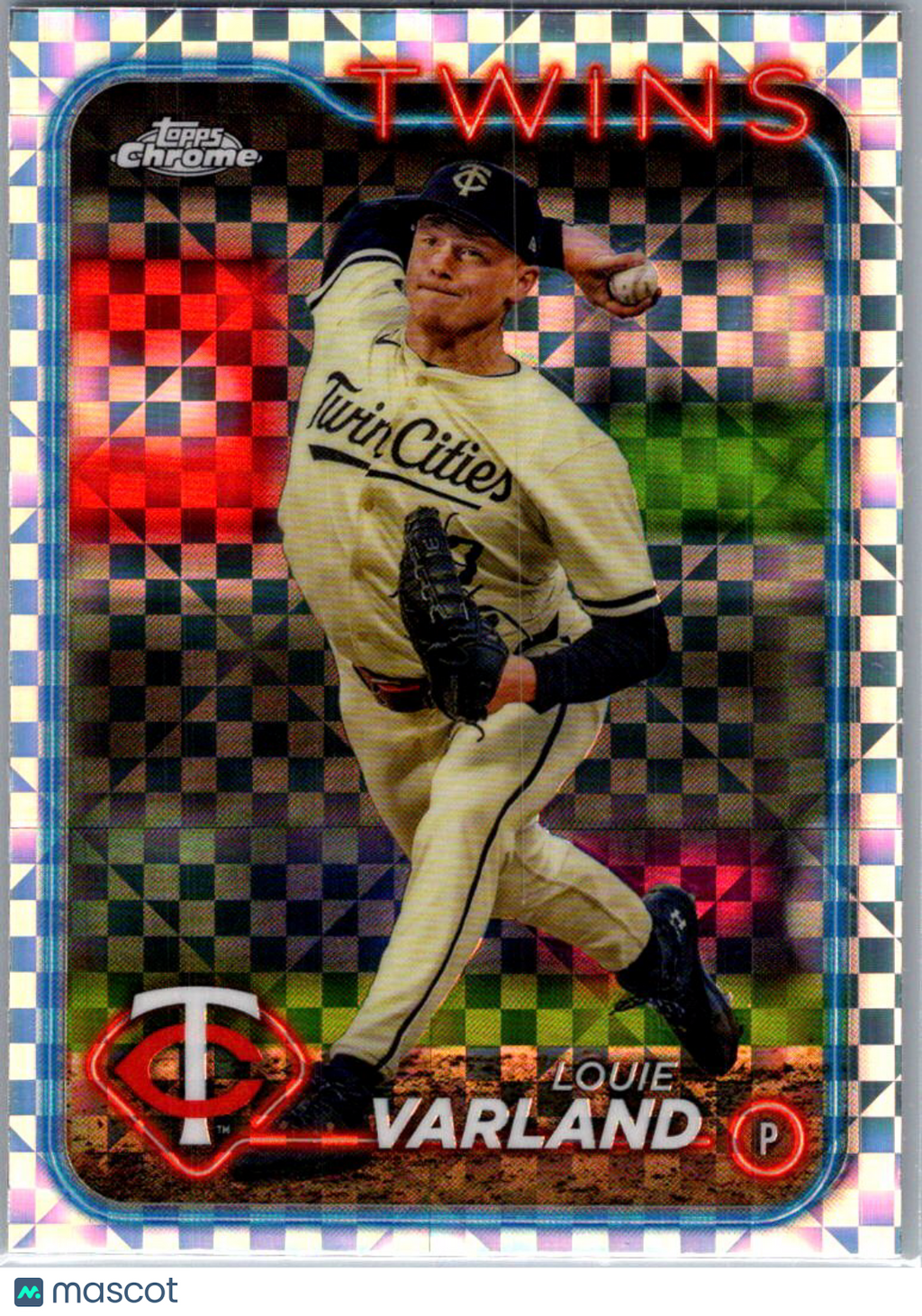 2024 Topps Chrome Update Louie Varland #USC90 X-Fractor