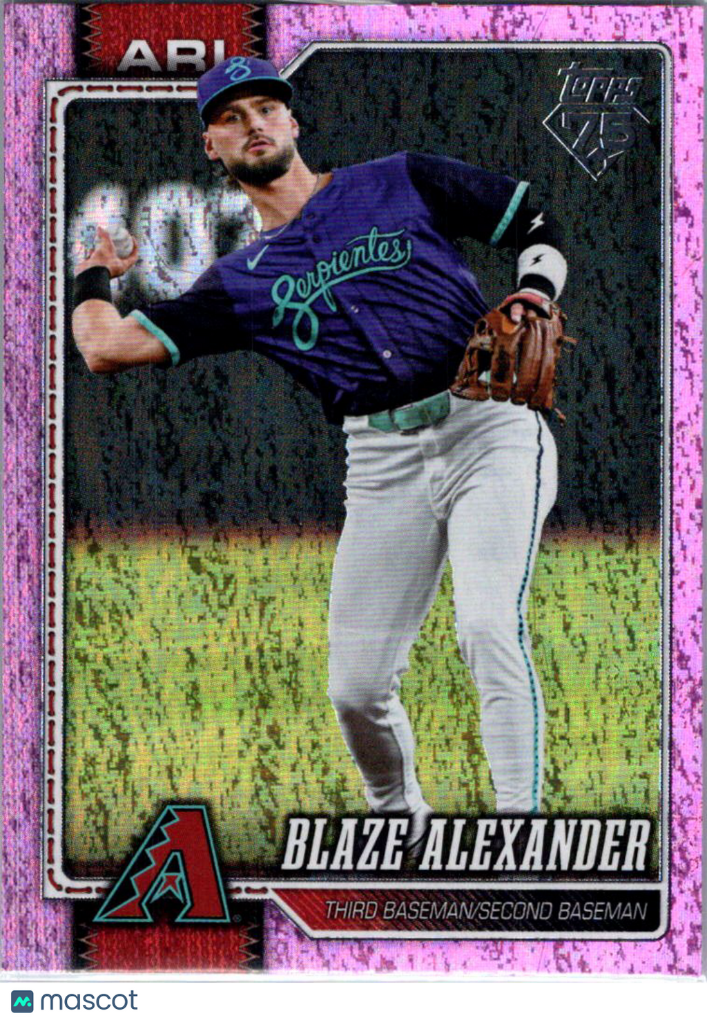 2026 Topps Series 1 Blaze Alexander #6 Pink Sandglitter
