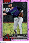 2026 Topps Series 1 Blaze Alexander #6 Pink Sandglitter