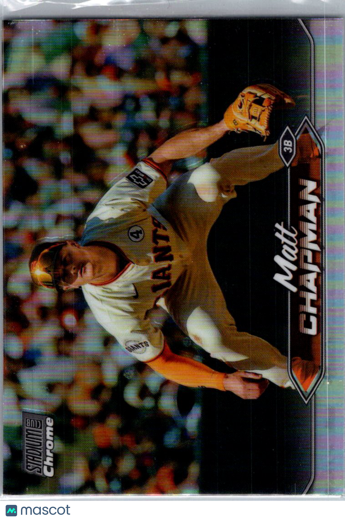 2024 Topps Stadium Club Chrome Matt Chapman #218 Refractor
