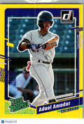 2023 Donruss Adael Amador #61 Yellow Rated Prospect
