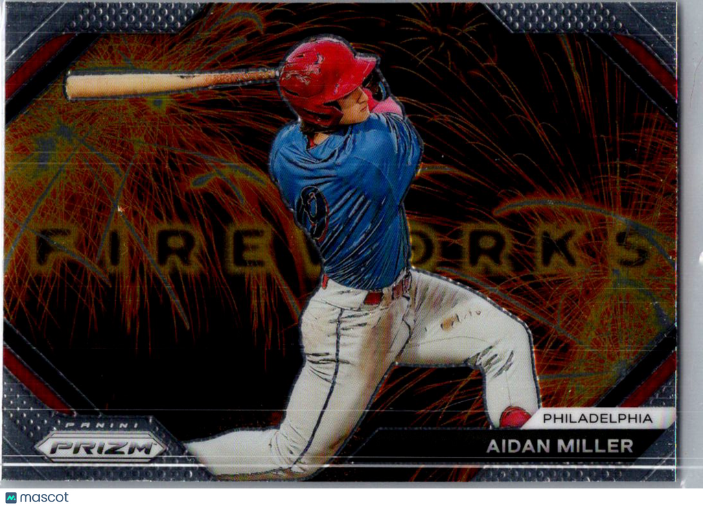 2024 Panini Prizm Fireworks Aidan Miller #1