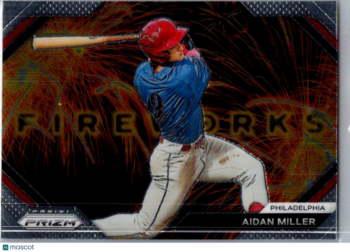 2024 Panini Prizm Fireworks Aidan Miller #1