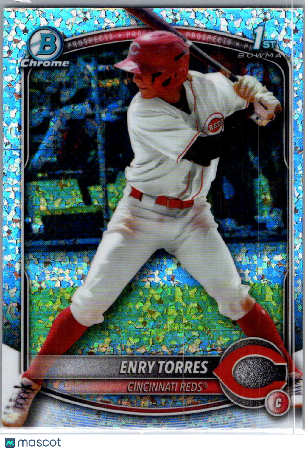 2025 Bowman Chrome Enry Torres #BCP-168 Speckle Refractor