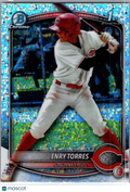 2025 Bowman Chrome Enry Torres #BCP-168 Speckle Refractor