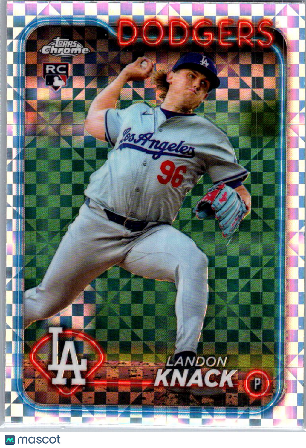 2024 Topps Chrome Update Series Landon Knack #USC176 X-Fractor RC