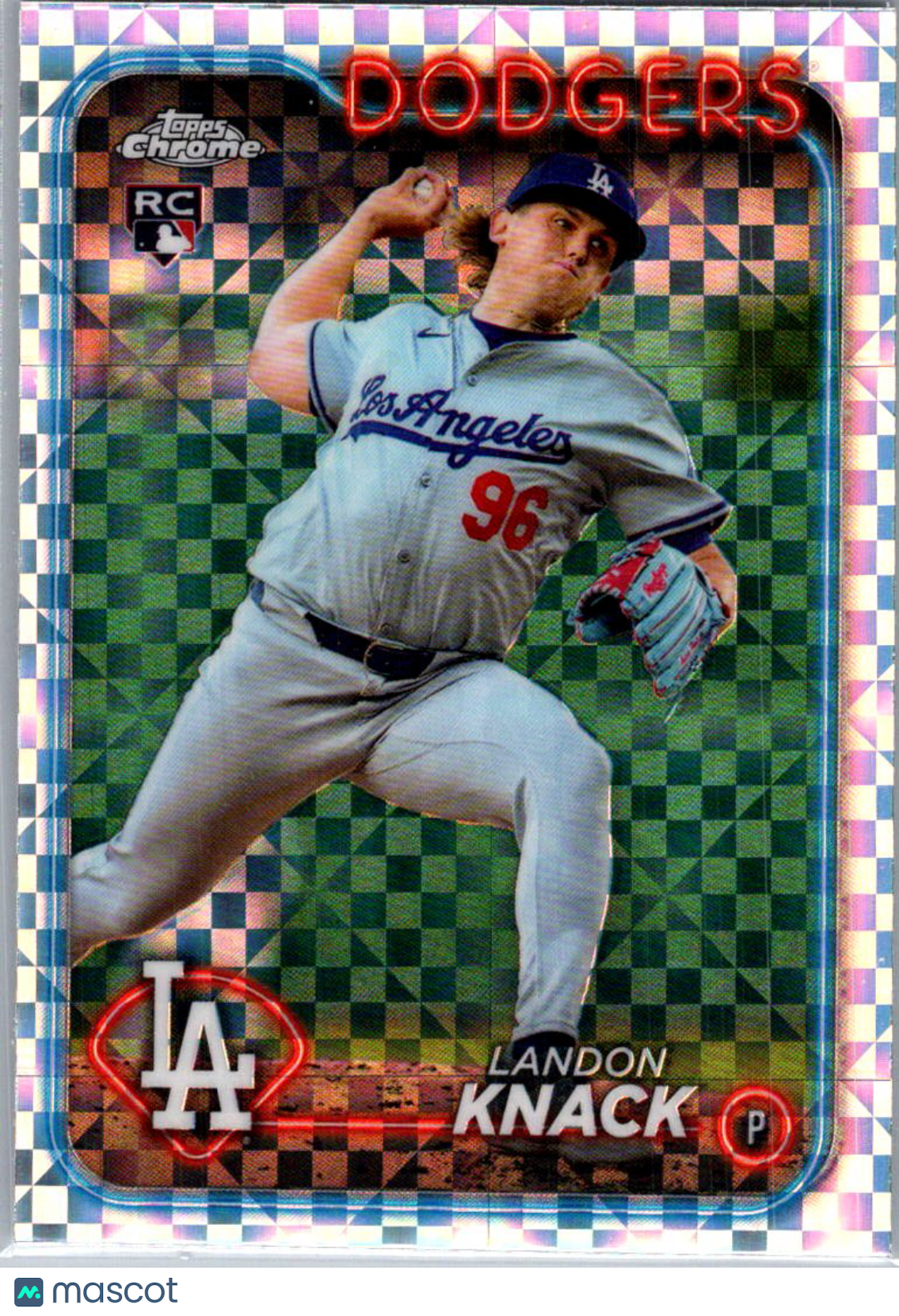 2024 Topps Chrome Update Series Landon Knack #USC176 X-Fractor RC