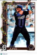 2025 Topps Holiday Jace Jung #H136 RC