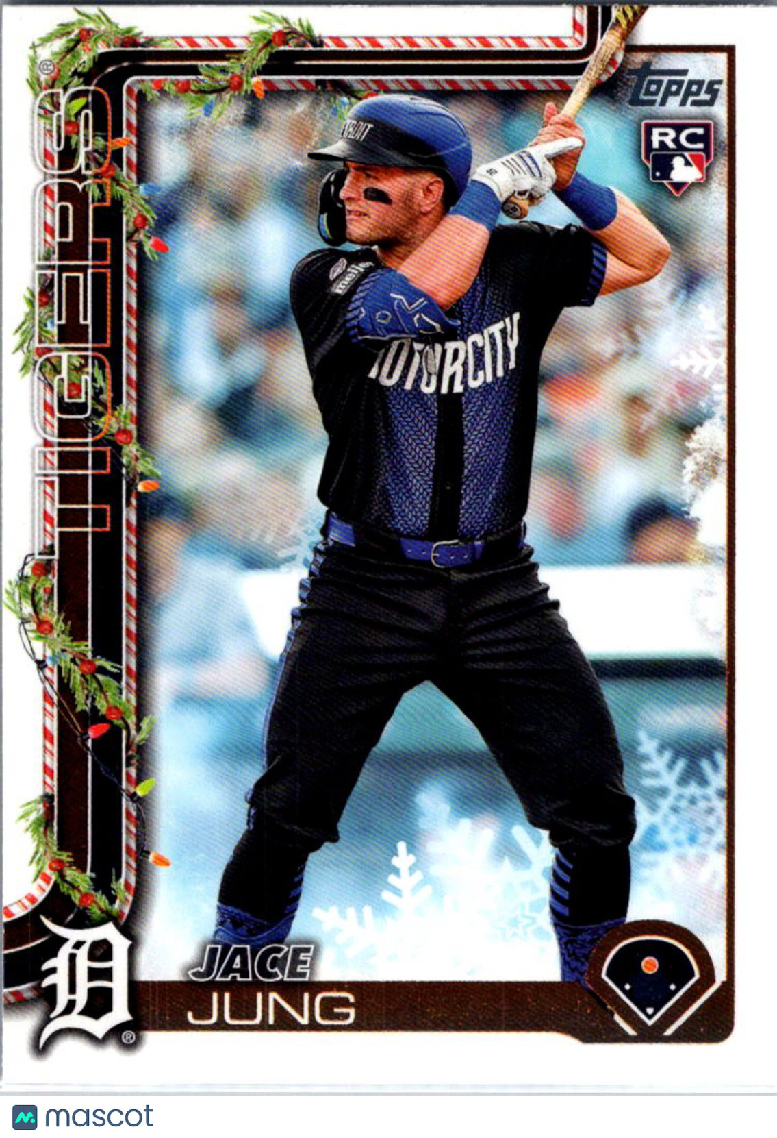 2025 Topps Holiday Jace Jung #H136 RC