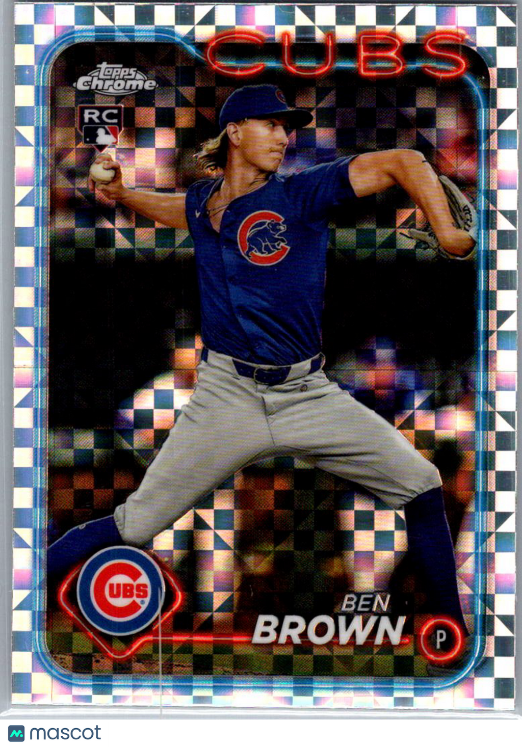 2024 Topps Chrome Ben Brown #USC67 X-Fractor RC