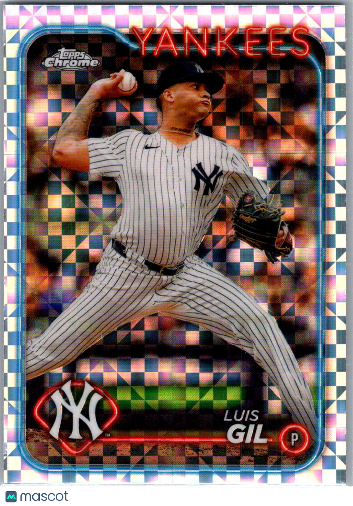 2024 Topps Chrome Update Luis Gil #USC160 X-Fractor