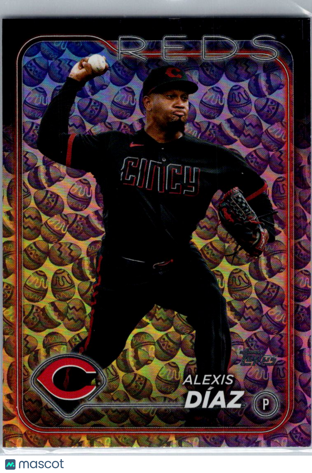 2024 Topps Alexis Díaz #297 Easter Eggs