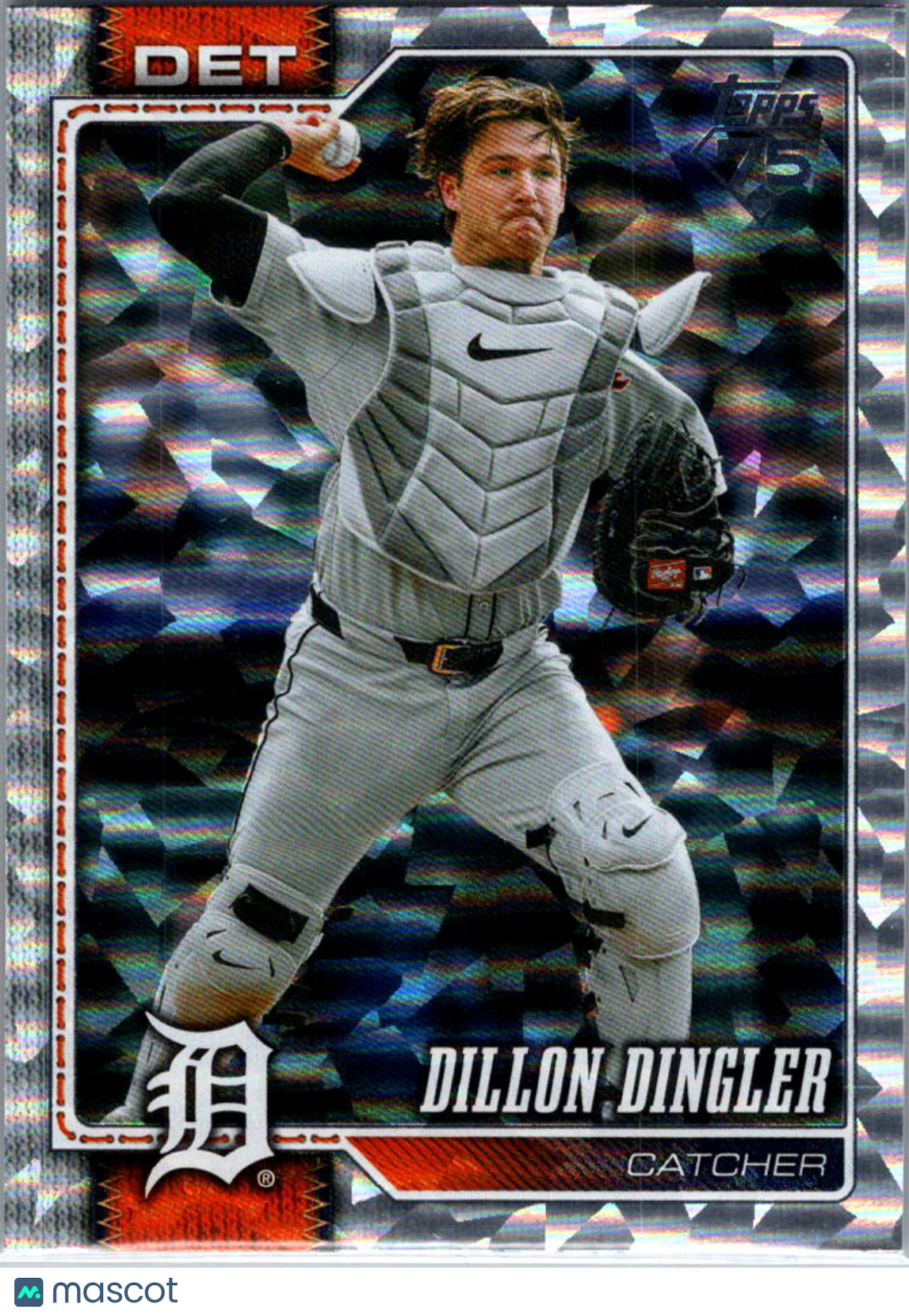 2026 Topps Series Two Dillon Dingler #351 Silver Cracked Ice