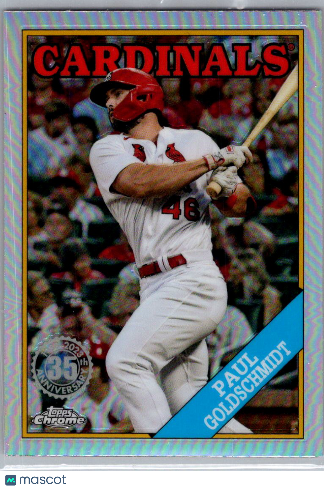 2023 Topps Chrome 1988 Topps Baseball Paul Goldschmidt #88BC-2 Refractor