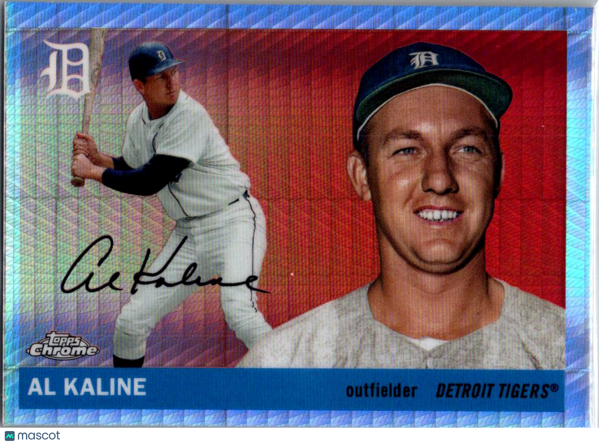 2025 Topps Chrome Platinum Al Kaline #487 Prizm Refractor