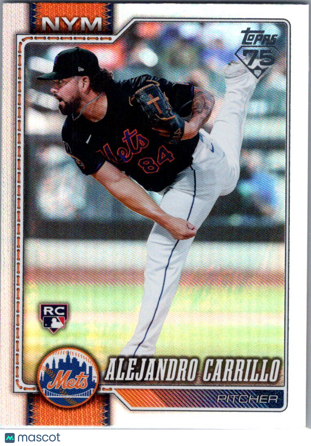 2026 Topps Series Two Alejandro Carrillo #531 Rainbow Foil RC