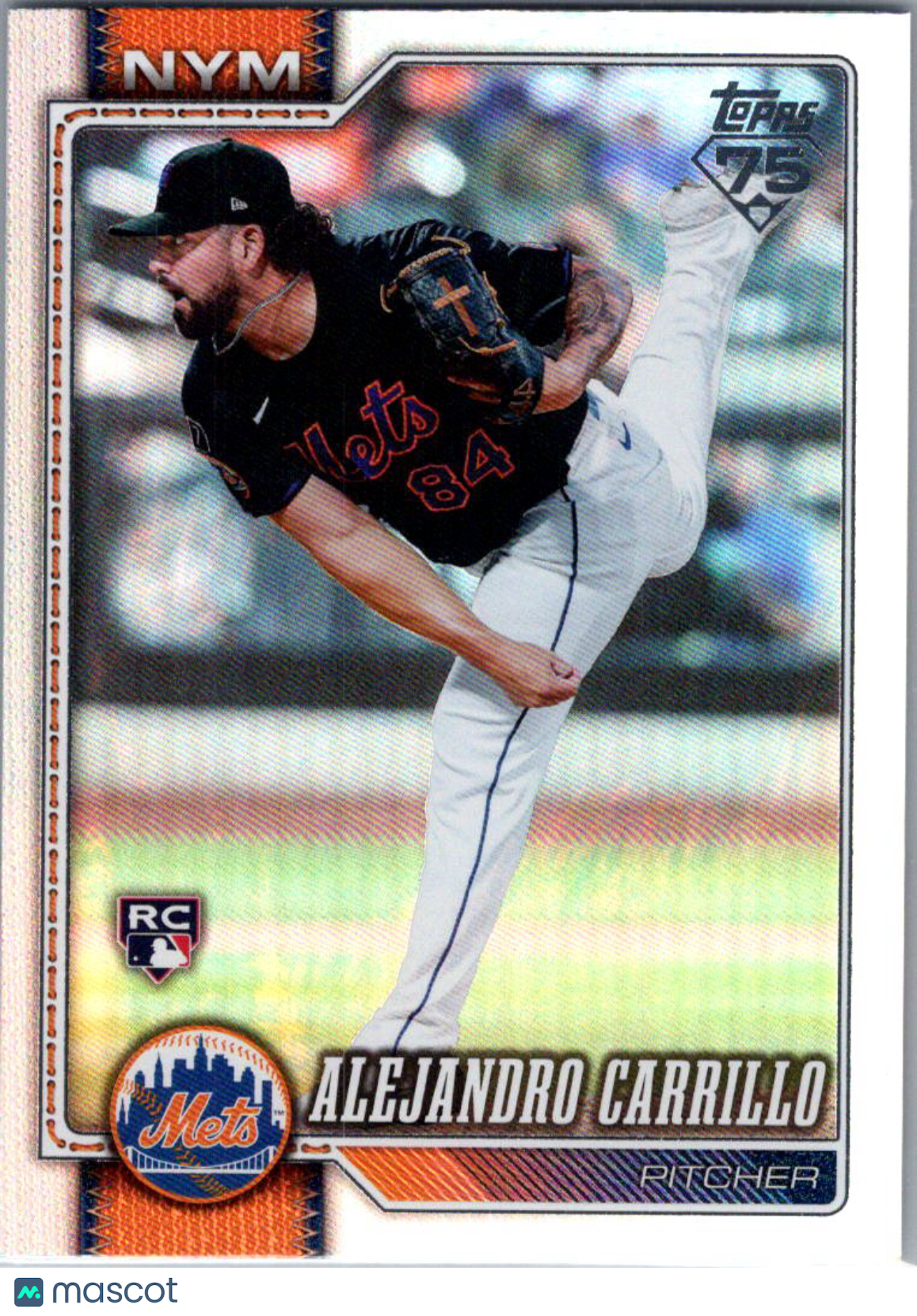2026 Topps Series Two Alejandro Carrillo #531 Rainbow Foil RC