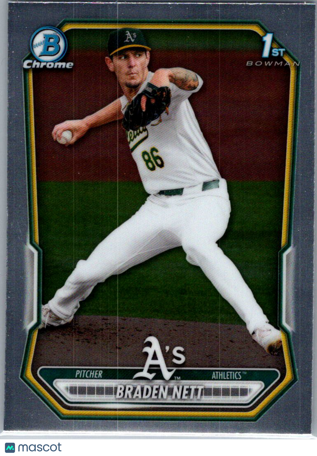 2026 Bowman Chrome Braden Nett #BCP-137 1st Bowman