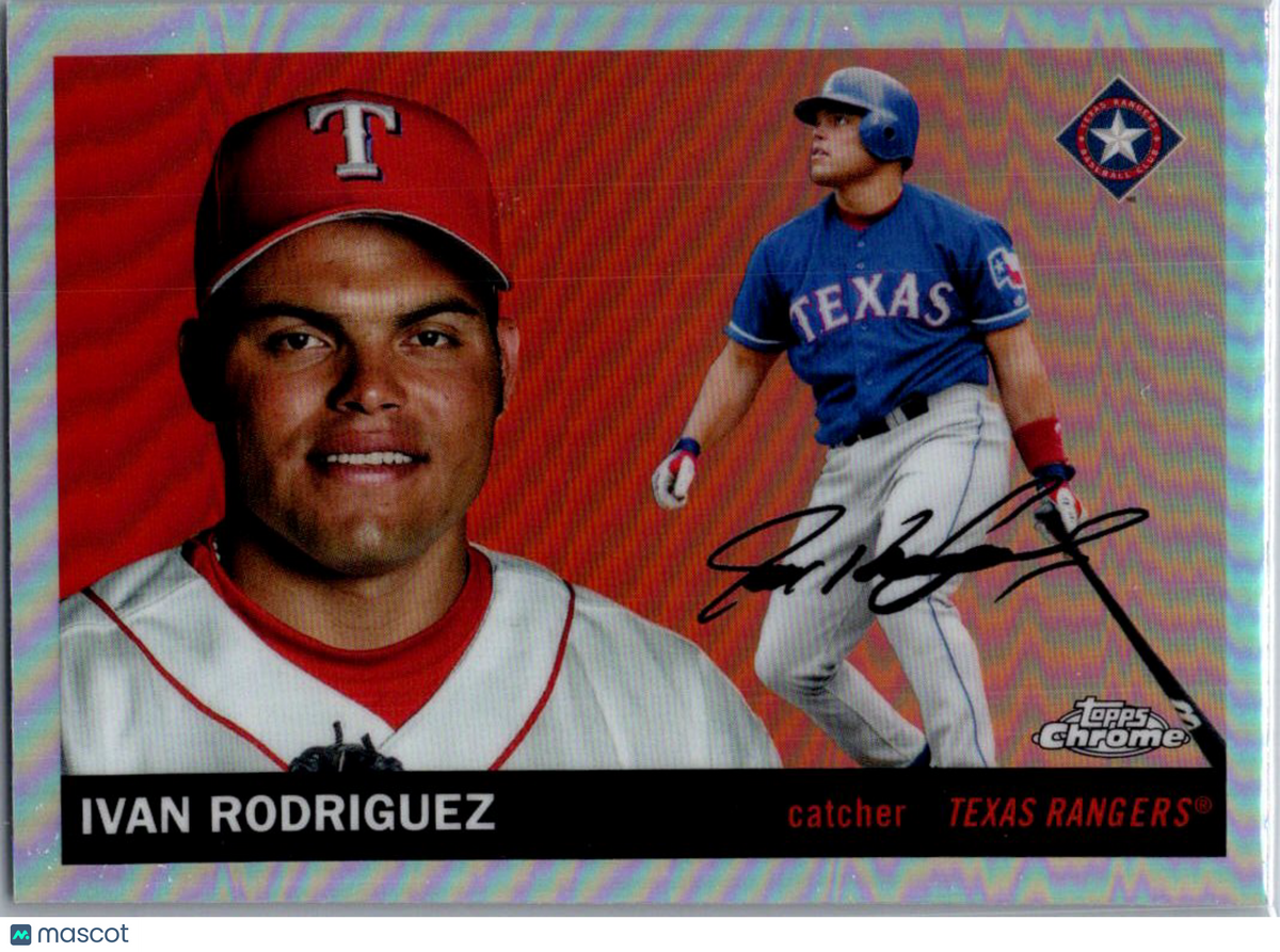 2025 Topps Chrome Platinum Ivan Rodriguez #494 Refractor