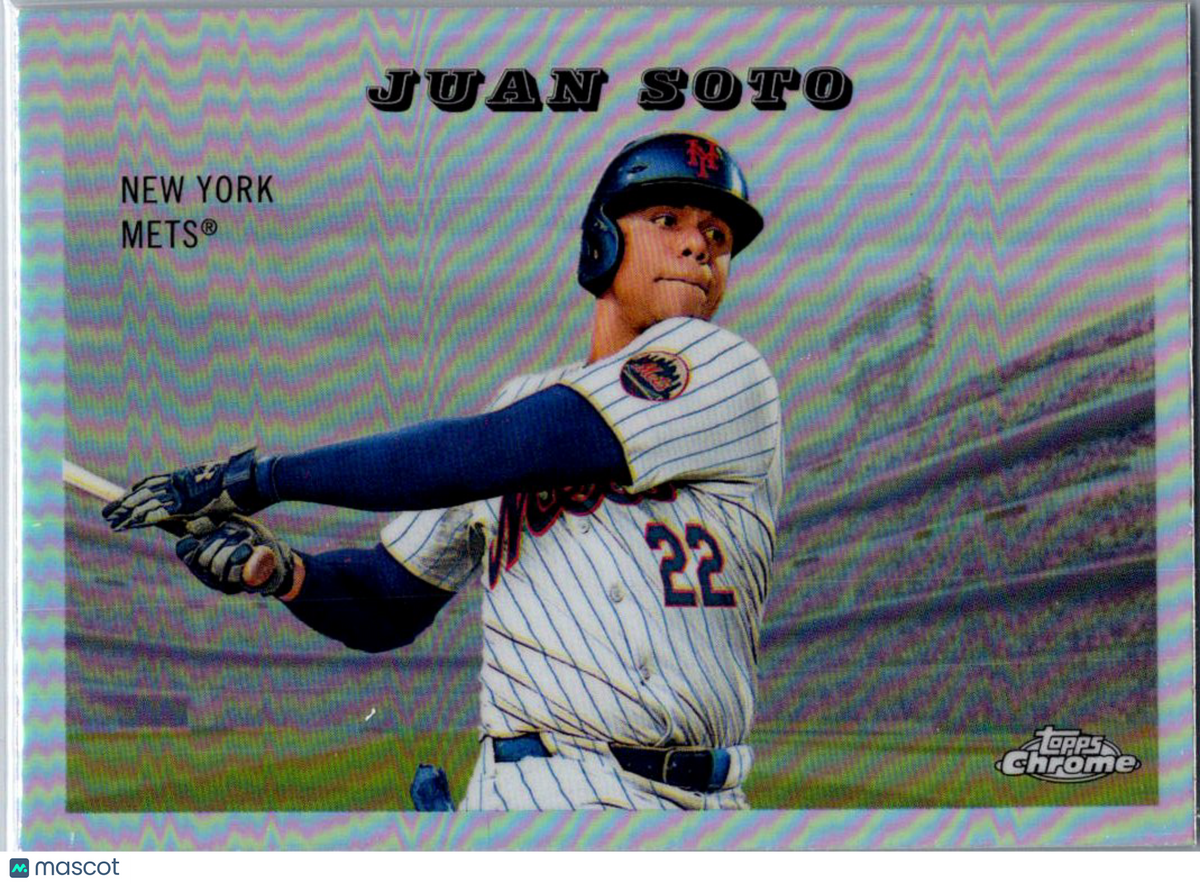 2025 Topps Chrome 1955 Topps Rails and Sails Juan Soto #55RS-1 Refractor