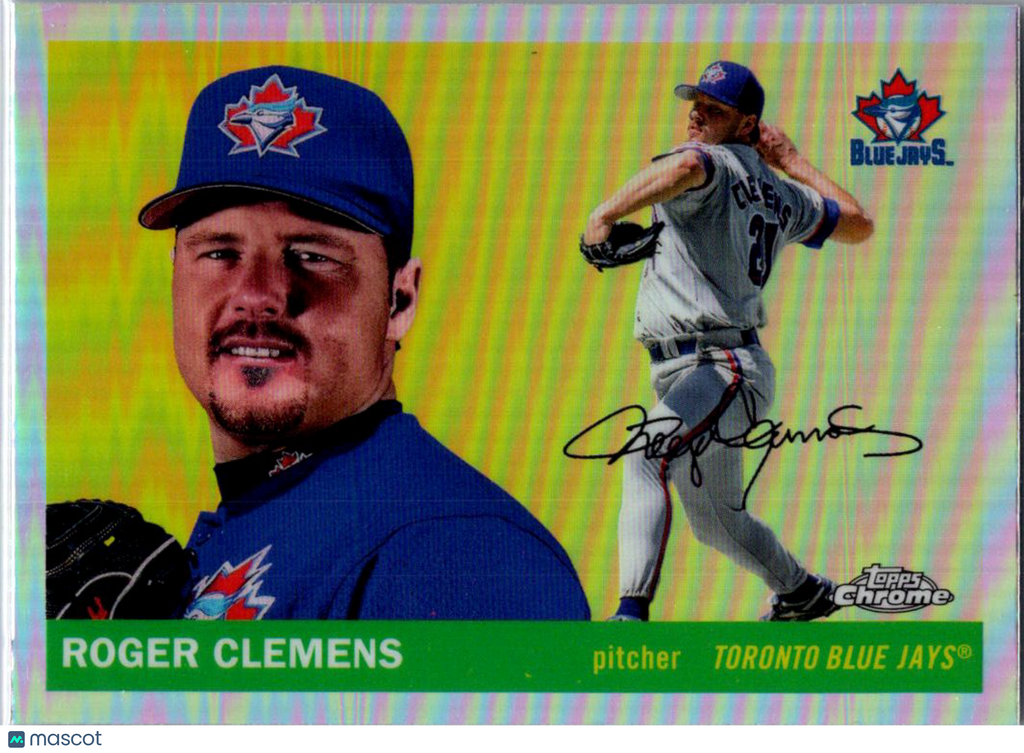 2025 Topps Chrome Roger Clemens #456 Refractor